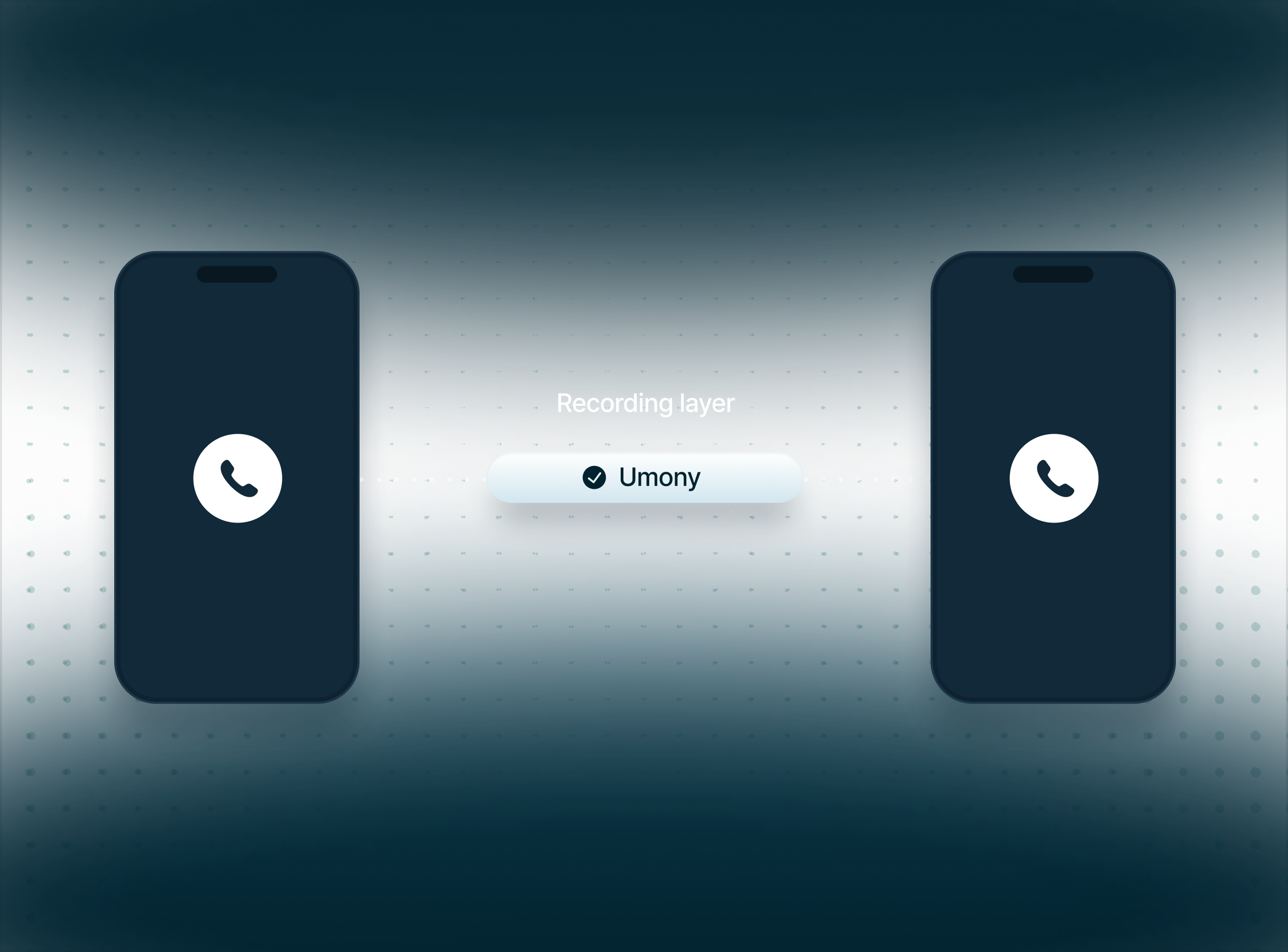 Recording in the network, not on the device